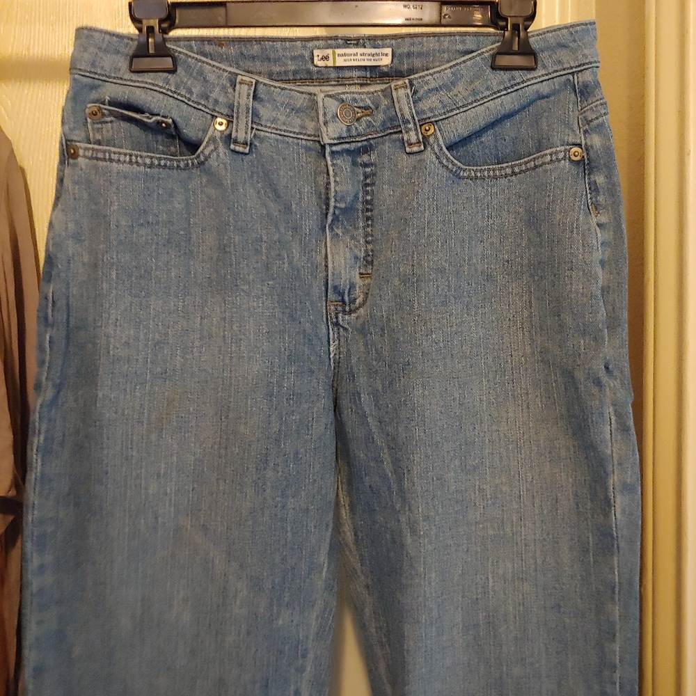 Lee Ladies Sz 10 Straight Leg Jeans - Picture 5 of 8